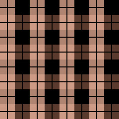 Classic checkered fabric pattern with a traditional plaid design, featuring intersecting lines that create a timeless and elegant textile texture.