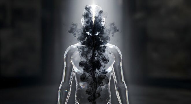 Conceptual Metaphor of Negative Energy as Black Smoke in a Transparent Body