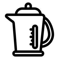 Electric kettle icon