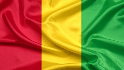 Obraz premium Mali flag colors and national symbolism.