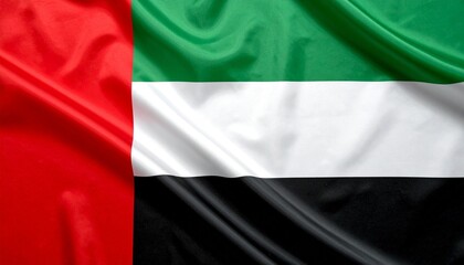 Obraz premium UAE flag colors and Arab symbolism.