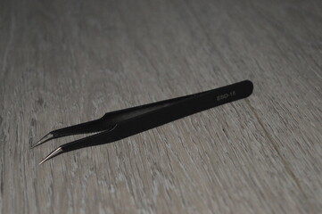 tweezers close-up