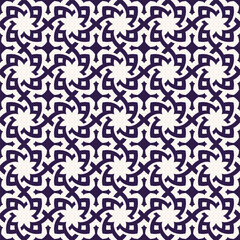Elegant Floral Lattice Pattern Seamless Background Interwoven Design Repeating Motif