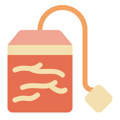Tea bag icon
