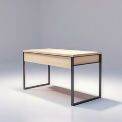 3d render of a modern table