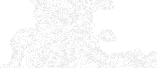 Abstract minimal pattern discovery vector topo map design. creative discovery White wave grid stripe line map topography. vector geographic contour mounted map background.	
