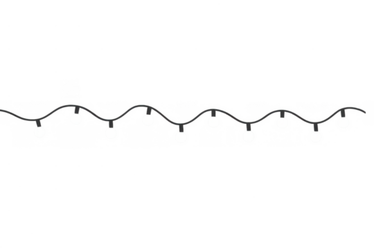 String lights garland displaying glowing round bulbs, adding illumination and festive atmosphere to celebrations, parties, and events