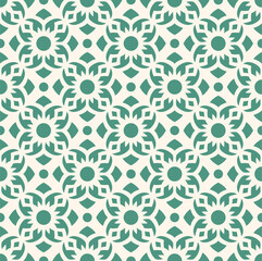 Abstract Seamless Floral Surface Pattern Design