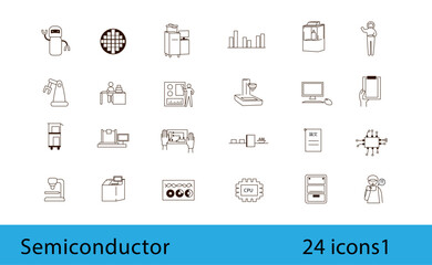 半導体のアイコン
