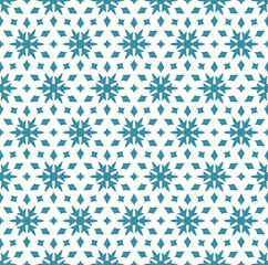 Seamless Purple Flower Pattern Design on Beige Background, Abstract Vector Shape