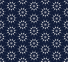 Geometric Flower Pattern for Islamic Art, Luxury Decor & Tile Design