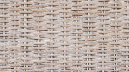 Close up of a wicker texture. Background