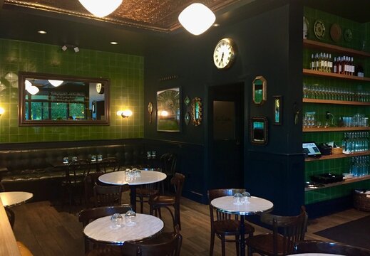 Green Cafe Indoor Restaurant Moody Fall Coffee Shop