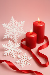 Red Candles and Snowflakes – Holiday Season 2026