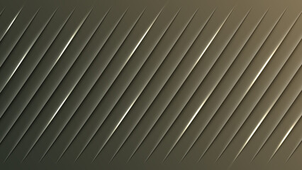 Obraz premium Diagonal Metallic Stripes Abstract Background with Light Reflections texture