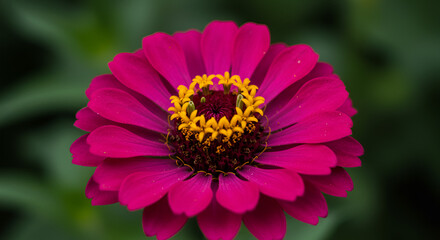 "Across a morning lit by dew and sun, tender freesia unfurls its pastel promise while beside it a labyrinth of iron and vine weaves a darker counterpoint &mdash; the raw, rusted geometry of human touch meet