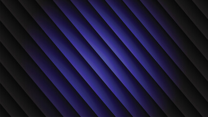 Obraz premium Dark Blue Purple Gradient Diagonal Lines Pattern with vector illustration