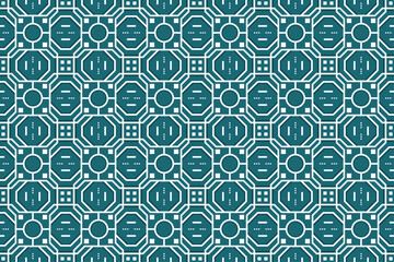 3662_Command attention with this structured octagon grid pattern
