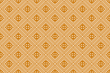 3654_Ethnic Geometric Gold Seamless Pattern