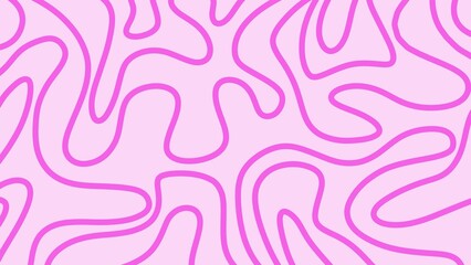 Many wavy lines on light pink background, wavy lines, light pink, abstract design