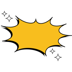 Comic Sale Discount Shape