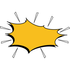 Comic Sale Discount Shape