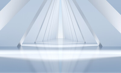 Obraz premium Abstract architecture background 3d render