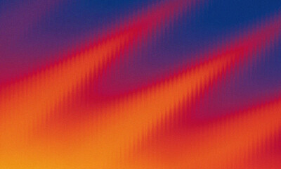 Warm Gradient Wavy Abstract Background with Red Orange Blue Purple Colors