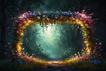 Beautiful Sakura Blossom Background for Portraits