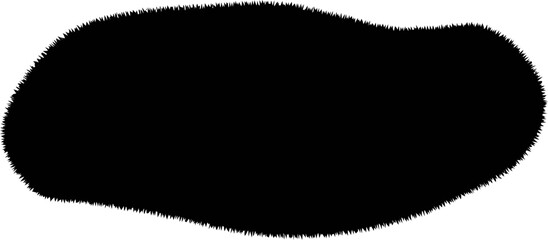 Fototapeta premium soft dark form, a tactile essence of mystery and depth