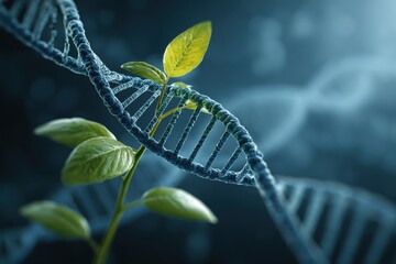 Green biotechnology explores the intersection of plant growth and DNA manipulation to promote sustainable agriculture and environmental protection