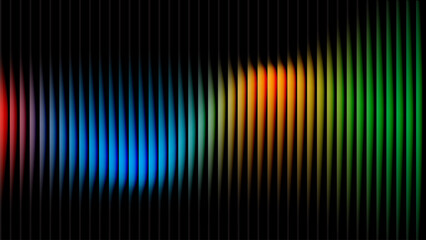 Abstract background featuring vibrant, colorful vertical lines on a dark backdrop design art