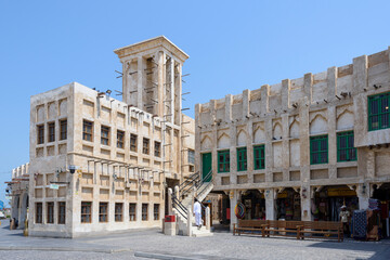 Old City of Doha in Qatar, Middle East
