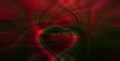 Abstract close up of a dark red glass filled with wine with light rays and bokeh effects creating a moody and dramatic atmosphere
