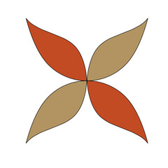 vector leaf icon