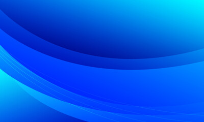 Abstract blue background with waves. Eps10 vector