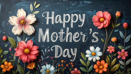 Celebrate Mother's Day with a Floral Greeting Card Design