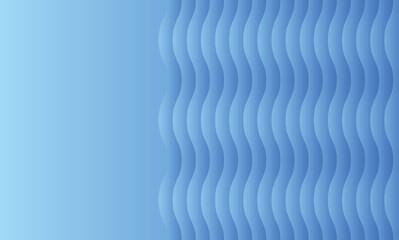 Elegant Blue flowing pattern with smooth curves and shadow layers, perfect for modern and luxury design concepts.