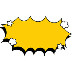 Comic Sale Discount Shape