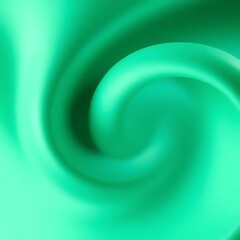 Aqua-green liquid form &mdash; seamless rounded movement