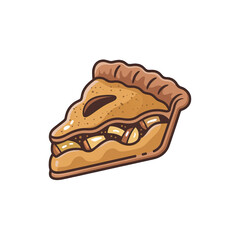 Pie slice dessert sweet pastry food baking dessert slice