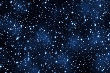Obraz premium Mesmerizing seamless pattern of twinkling stars creating a night sky filled with wonder and beauty