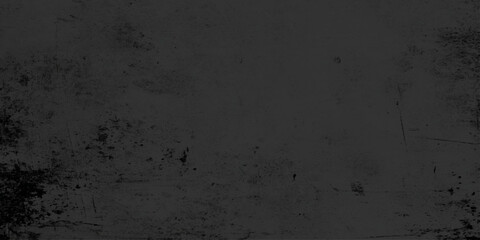 grunge and dirty panoramic concrete wall with cracks and scratcthes, abstract poster black grunge old stained wall texture, dark Black brick or charcoal wall texture.