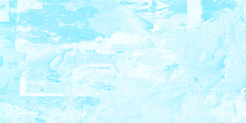 soft sky blue paper texture background with watercolor stains, stone wall concept blue marble texture, blue surface with watercolor shaded scratches and stains.