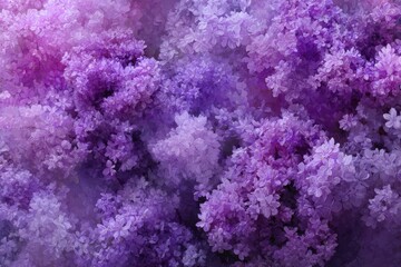 Beautiful lavender abstract seamless wallpaper featuring soft gradients and floral designs perfect for home decor or digital backgrounds
