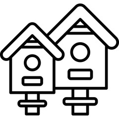 Bird House Icon