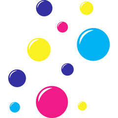 Cute Dots Element Decoration