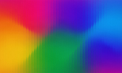 Abstract pixelated rainbow gradient background with vibrant color blending