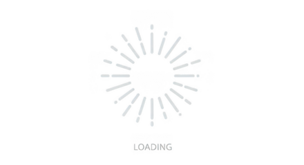Loading symbol digital animation abstract element