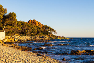 Débarquement Beach at Le Dramont in Saint-Raphaël